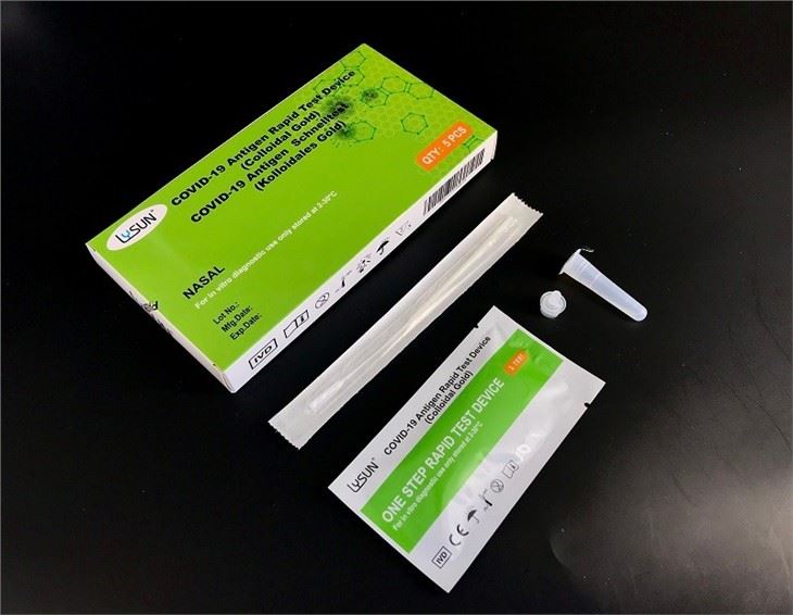 Self-use Family Pack 5pcs Nasal Swab Antigen Rapid Test For Home