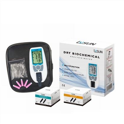 Lysun Ekonomiku Multi Funzjoni Lipidi Trigliċeridi Dry Biochemical Analyzer Magni tat-Test tad-Demm