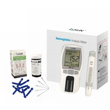 Emoglobinometru Emoglobina Meter Easytouch Test Prezz Home Użu Sistema ta 'Analiżi tad-Demm