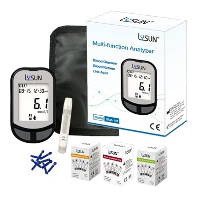 Lysun 3 f'1 Glukożju fid-Demm, Aċidu Uriku, Miter tal-Ketone tad-Demm GUK-101