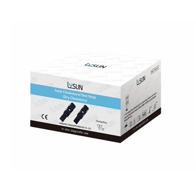 LYSUN Portable 6 in 1 TC/TG/HDL/UR/UA/CR Analizzatur Bijokimiku Nixxef Għall-Kolesterol U