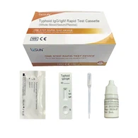Typhoid Rapid Test Cassette Għall-Awto-Test Typhoid IgG/IgM Rapid Test Kit